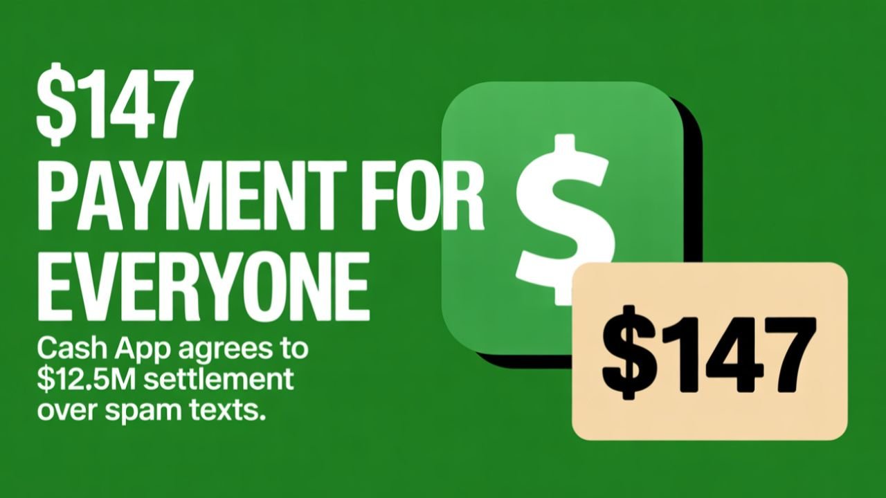 $147 Payment for Everyone – Cash App agrees to $12.5M settlement over spam texts class action claims