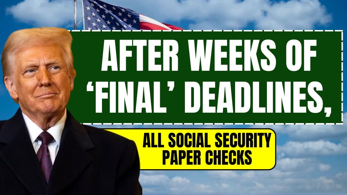 After Weeks of ‘Final’ Deadlines, the Government Is Now Quietly Walking Back Its Plan to End All Social Security Paper Checks