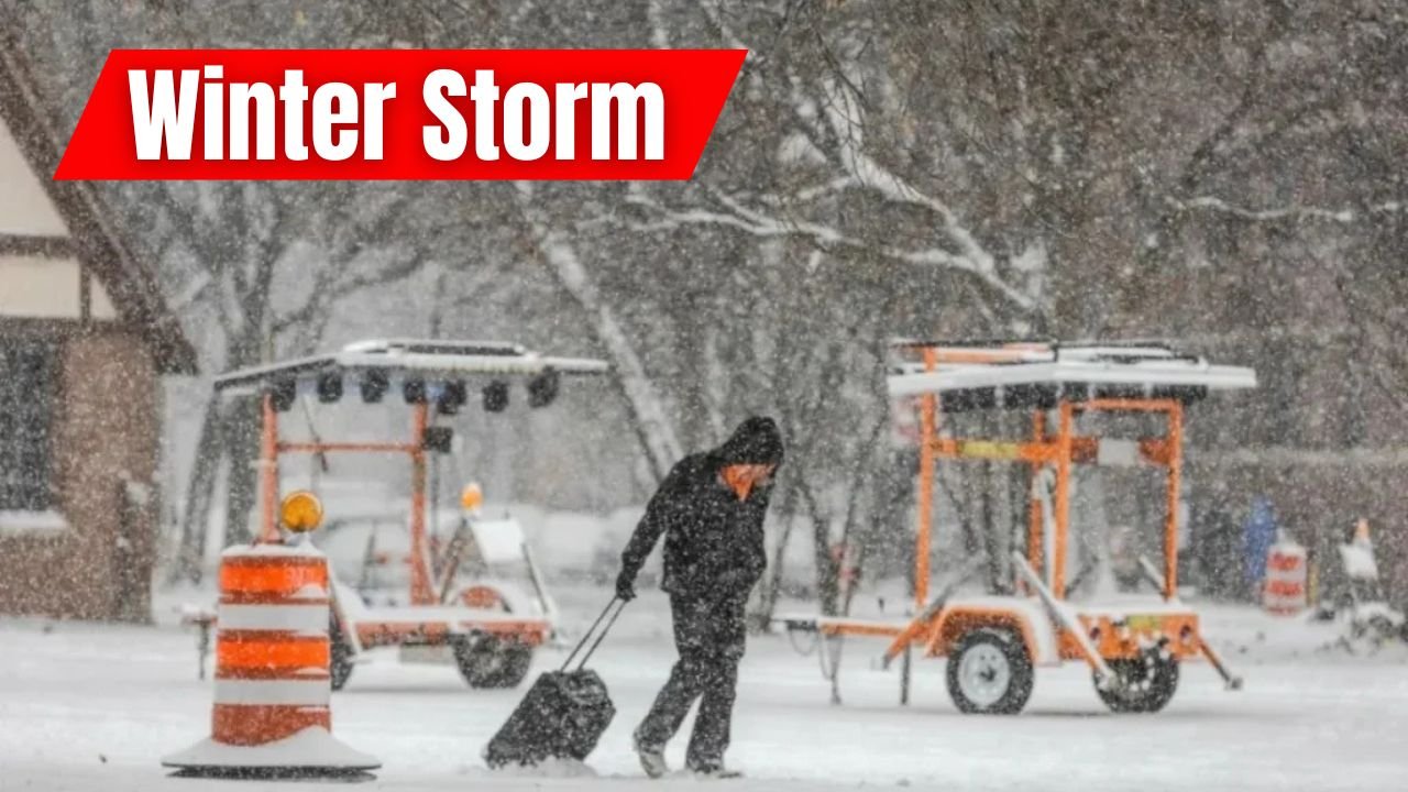 Massive Winter Storm Targets 6 States With Up to 12 Inches of Snow Travel Chaos Expected