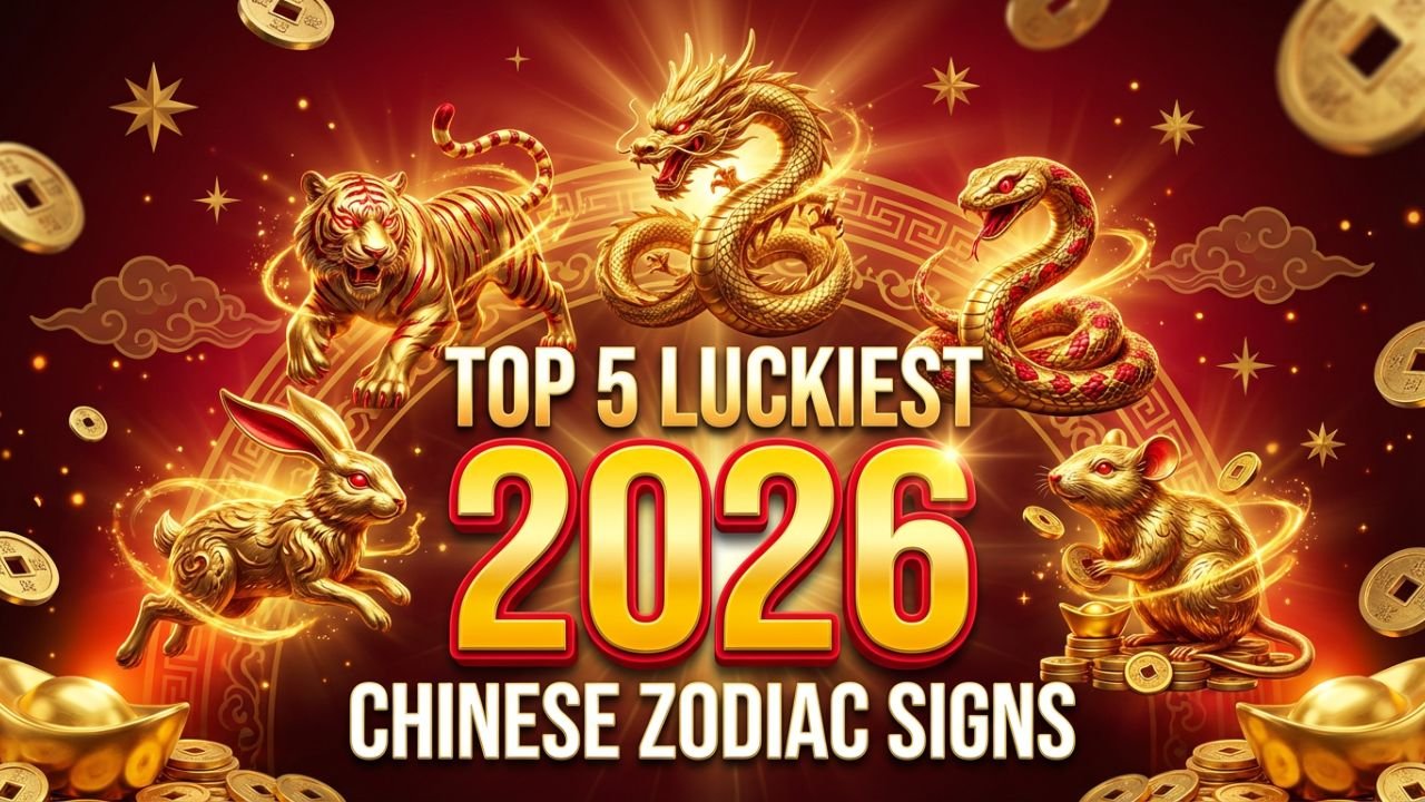 Top 5 Luckiest Chinese Zodiac Signs in 2026