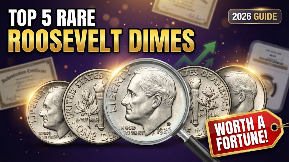 Top 5 Rare Roosevelt Dimes Worth a Fortune – Collector’s Guide 2026