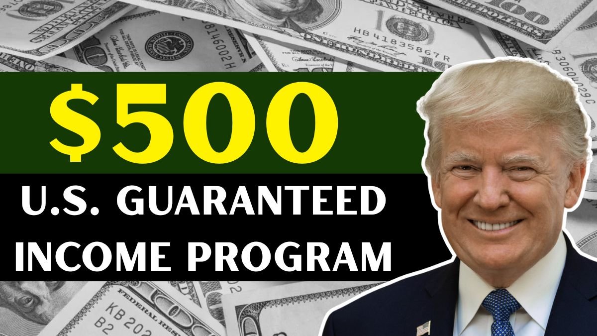 Who is eligible for the first U.S. Guaranteed Income Program with $500 a month?